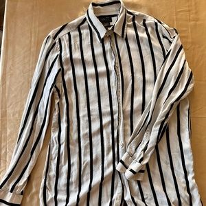 Zara Dressy Lounge Shirt